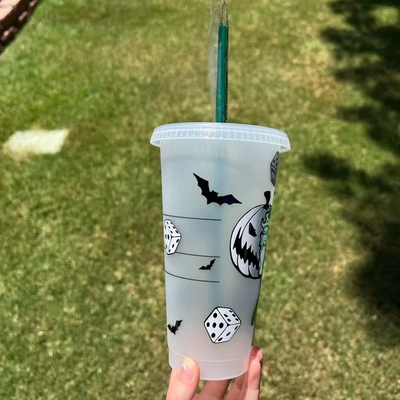 Baby boogie man designed Starbucks reusable venti cold cup - Picture 5 of 5